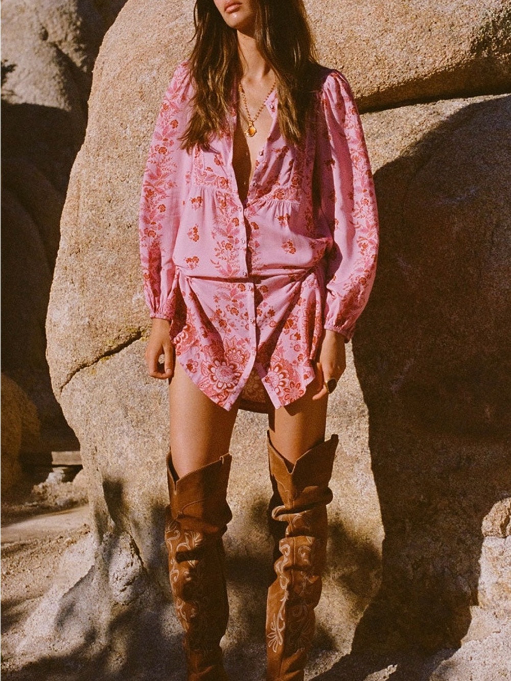Spell Rebel Tunic Dress - M